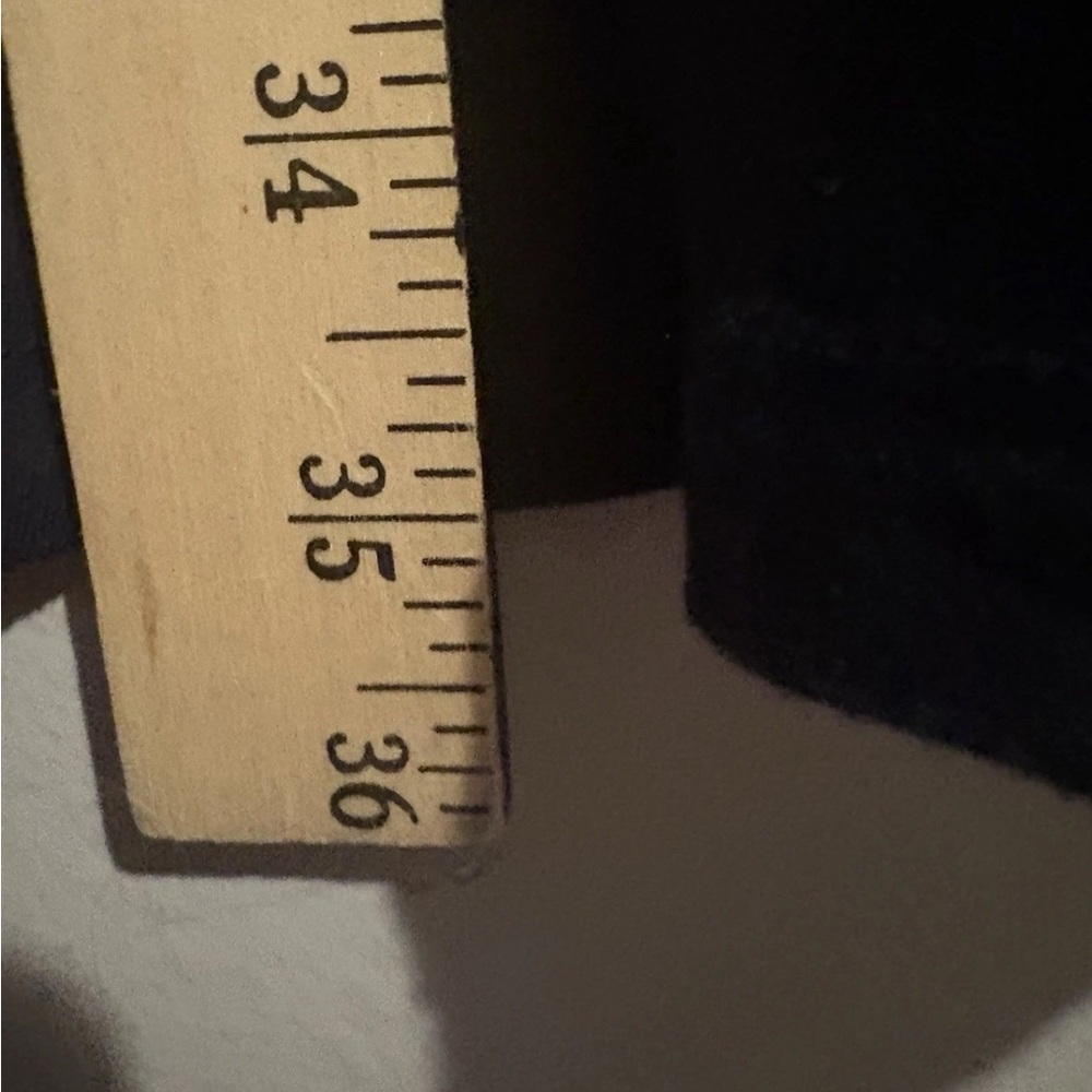 LOFT Navy Dress with Yellow & White Floral Embroidery - Picture 9 of 9